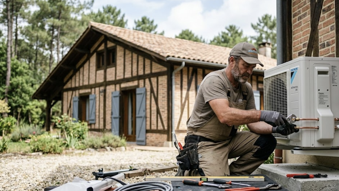 Technicien BatCompanion en intervention terrain